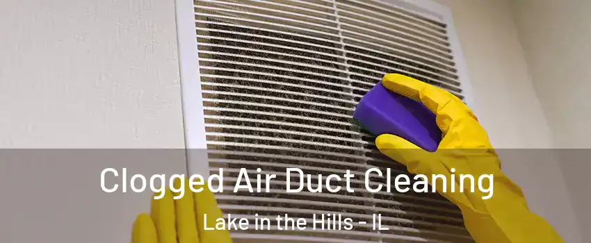 Clogged Air Duct Cleaning Lake in the Hills - IL