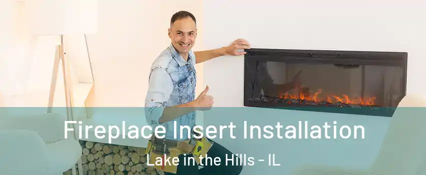  Fireplace Insert Installation Lake in the Hills - IL