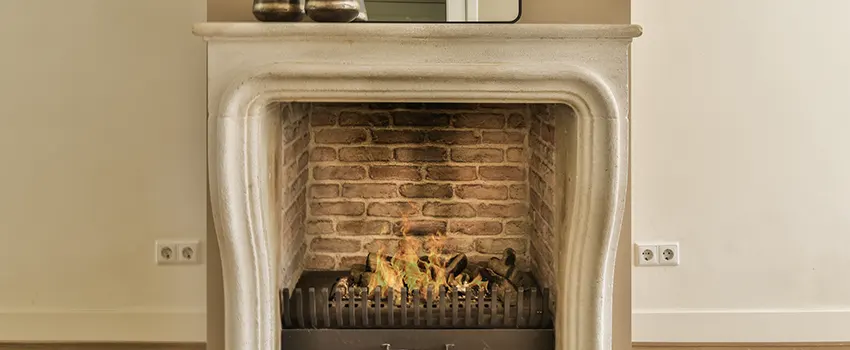 Vintage-style Fireplace Redesign in Lake in the Hills, Illinois