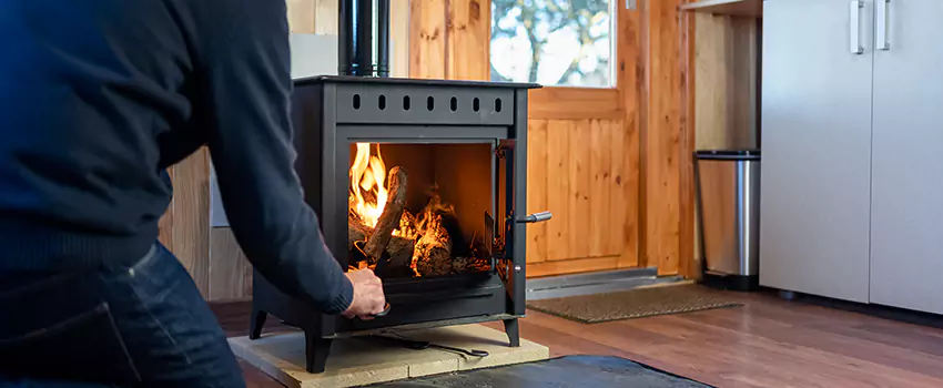 Open Hearth Wood Fireplace Installation in Lake in the Hills, IL