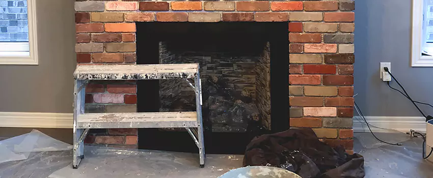Benefit of Repairing Cracked Fireplace Bricks in Lake in the Hills, Illinois