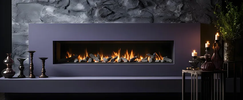 Ember Bed for Ventless Gas Fireplace in Lake in the Hills, IL