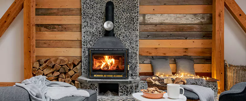 Thelin Hearth Products Direct Vent Gas Stove Fireplace Inspection in Lake in the Hills, Illinois